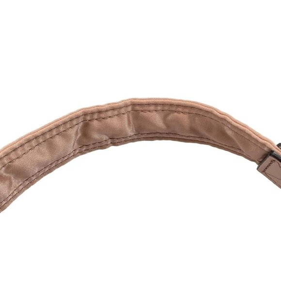 Auth FENDI - 7AS138 Pink Leather Nylon Handbag - Picture 10 of 15